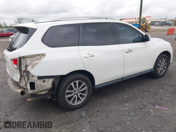 2013 Nissan Pathfinder SL with VIN 5N1AR2MN5DC677329, listed as a IAAI auction lot 41984067 with 192,412 mi miles and . Bid and sale history available at DreamBid. Image 4.
