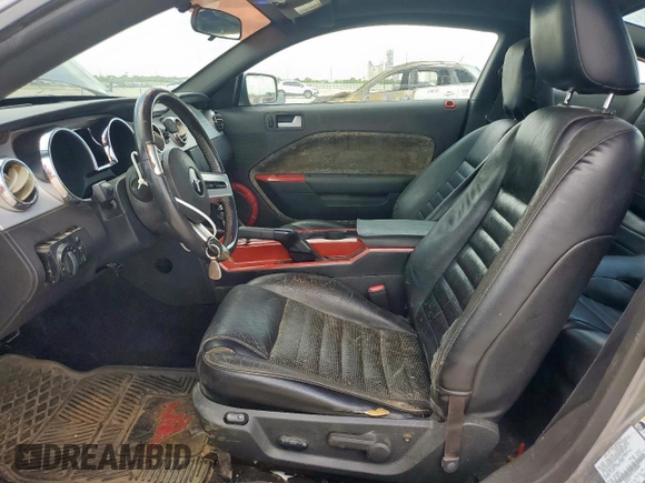 2007 Ford Mustang GT Deluxe with VIN 1ZVFT82HX75230089, listed as a Copart auction lot 61859805 with 209,552 mi miles and Salvage title. Bid and sale history available at DreamBid. Image 7.