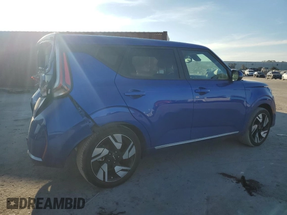2024 Kia Soul GT-Line with VIN KNDJ53AU8R7221701, listed as a Copart auction lot 86446344 with 14,344 mi miles and Non Repairable. Bid and sale history available at carsss.com. Image 3.