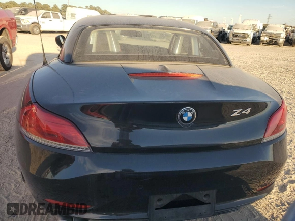 2016 BMW Z4 sDrive28i with VIN WBALL5C58G5A20857, listed as a Copart auction lot 75558284 with 62,625 mi miles and Salvage Title. Bid and sale history available at carsss.com. Image 6.
