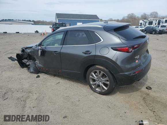 2024 Mazda CX-30 S Premium z VIN 3MVDMBDM1RM630617, wystawiony jako Copart lot #54355095 z przebiegiem 9 634 mil mil oraz Szkoda całkowita • Salvage title. Historia ofert i sprzedaży dostępna na DreamBid. Obrazek 2.