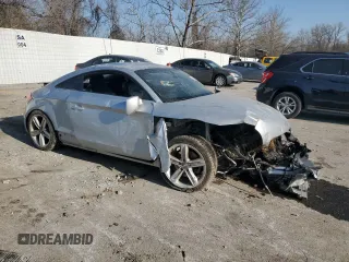 2014 Audi TT 2.0T with VIN TRUBFAFK2E1005455, listed as a Copart auction lot 48588615 with 0 mi miles and Salvage Title. Bid and sale history available at carsss.com. Image 4.