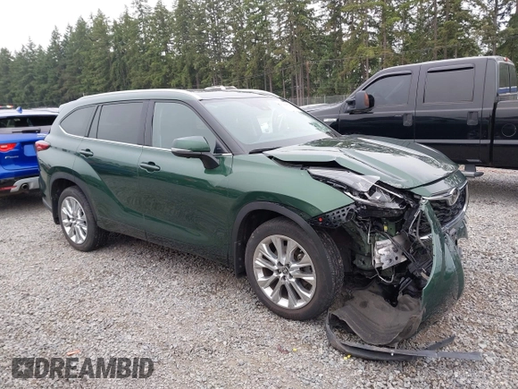 2023 Toyota Highlander L with VIN 5TDKDRBH5PS500246, listed as a IAAI auction lot 42429520 with 37,520 mi miles and . Bid and sale history available at DreamBid. Image 13.
