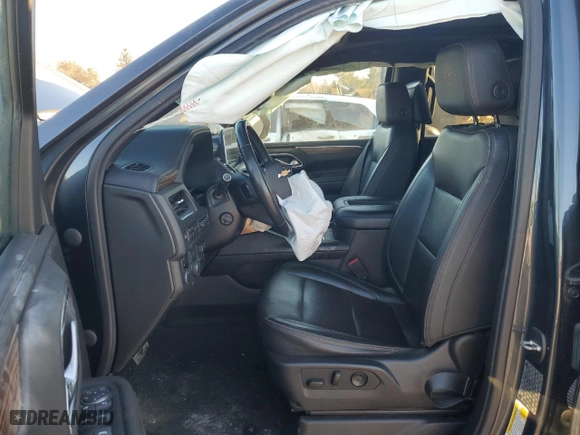 2021 Chevrolet Suburban High Country with VIN 1GNSKGKL0MR100370, listed as a Copart auction lot 42916425 with 100,541 mi miles and Salvage Title. Bid and sale history available at carsss.com. Image 7.