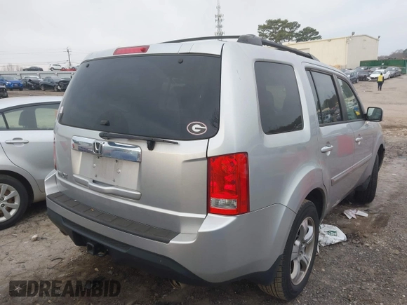 2012 Honda Pilot EX-L with VIN 5FNYF3H5XCB041485, listed as a IAAI auction lot 41796722 with 162,091 mi miles. Bid and sale history available at carsss.com. Image 4.