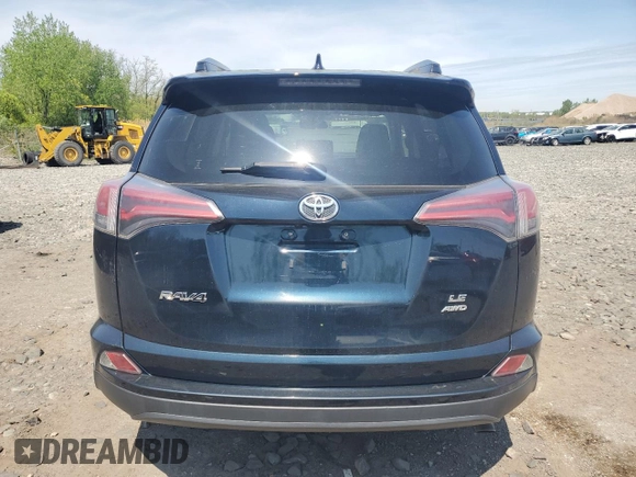 2018 Toyota RAV4 LE with VIN JTMBFREVXJJ204056, listed as a Copart auction lot 55576225 with 84,160 mi miles and Clean title. Bid and sale history available at DreamBid. Image 6.
