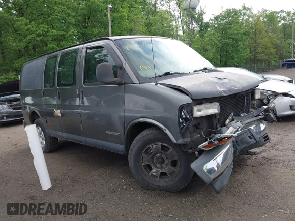 2000 GMC Savana z VIN 1GTFG25R3Y1228802, wystawiony jako IAAI lot #42191466 z przebiegiem 231 335 mil mil oraz . Historia ofert i sprzedaży dostępna na DreamBid. Obrazek 1.