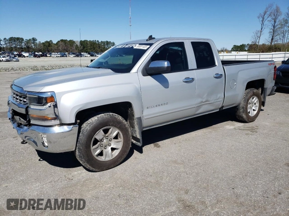 2016 Chevrolet Silverado 1500 LT with VIN 1GCVKREC5GZ396407, listed as a Copart auction lot 50081455 with 126,964 mi miles and Salvage Title. Bid and sale history available at DreamBid. Image 1.