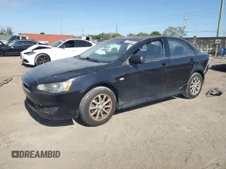 2010 Mitsubishi Lancer ES with VIN JA32U2FU4AU029433, listed as a Copart auction lot 87968625 with 187,336 mi miles and Salvage Title. Bid and sale history available at carsss.com. Image 1.