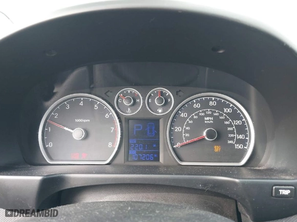 2010 Hyundai Elantra Touring GLS with VIN KMHDB8AE2AU051834, listed as a IAAI auction lot 41556140 with 107,206 mi miles. Bid and sale history available at carsss.com. Image 7.