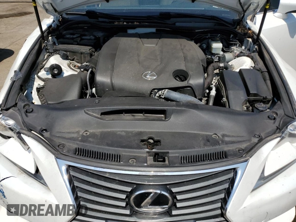 2014 Lexus IS 250 z VIN JTHCF1D21E5012941, wystawiony jako Copart lot #54509915 z przebiegiem 125 233 mil mil oraz Szkoda całkowita • Salvage title. Historia ofert i sprzedaży dostępna na DreamBid. Obrazek 11.