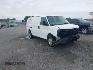 2016 GMC Savana Cargo z VIN 1GTW7AFG8G1207093, wystawiony jako IAAI lot #41991430 z przebiegiem 165 928 mil mil oraz . Historia ofert i sprzedaży dostępna na DreamBid. Obrazek 1.