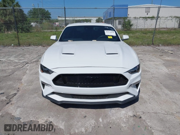 2021 Ford Mustang EcoBoost with VIN 1FA6P8TH6M5115299, listed as a IAAI auction lot 41972638 with 43,188 mi miles. Bid and sale history available at carsss.com. Image 12.