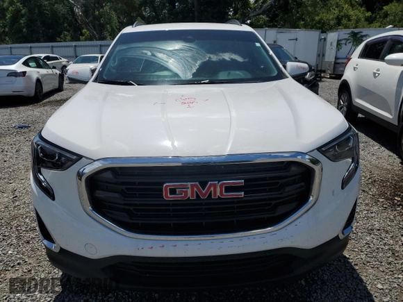2020 GMC Terrain SLE with VIN 3GKALMEV0LL301726, listed as a Copart auction lot 61779595 with 42,015 mi miles and Salvage title. Bid and sale history available at DreamBid. Image 5.