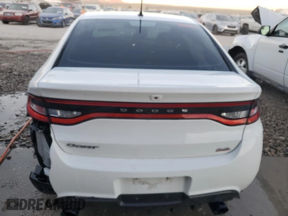 2016 Dodge Dart Aero with VIN 1C3CDFDH8GD680368, listed as a Copart auction lot 72646374 with 139,526 mi miles and Salvage Title. Bid and sale history available at carsss.com. Image 6.
