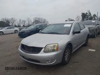 2008 Mitsubishi Galant ES with VIN 4A3AB36F38E017690, listed as a IAAI auction lot 41619880 with 248,290 mi miles. Bid and sale history available at carsss.com. Image 2.