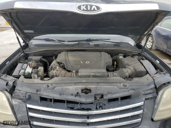 2009 Kia Borrego EX with VIN KNDJJ741295021249, listed as a Copart auction lot 82643094 with 209,580 mi miles and Salvage Title. Bid and sale history available at carsss.com. Image 12.