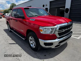 2023 Ram 1500 Big Horn with VIN 1C6RREFT0PN592564, listed as a Copart auction lot 56342225 with 17,113 mi miles and Clean title. Bid and sale history available at DreamBid. Image 1.