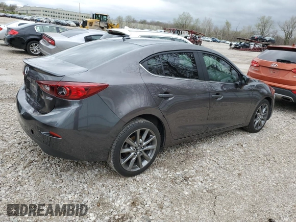 2018 Mazda 3 Touring z VIN 3MZBN1V38JM257681, wystawiony jako Copart lot #49357274 z przebiegiem 48 953 mil mil oraz Szkoda całkowita • Salvage title. Historia ofert i sprzedaży dostępna na DreamBid. Obrazek 3.