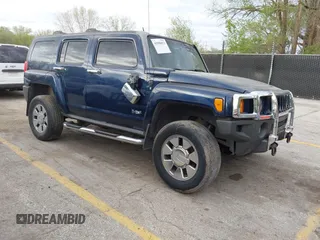 2007 Hummer H3 SUV z VIN 5GTDN13E178121849, wystawiony jako IAAI lot #41996913 z przebiegiem 220 989 mil mil oraz . Historia ofert i sprzedaży dostępna na DreamBid. Obrazek 1.