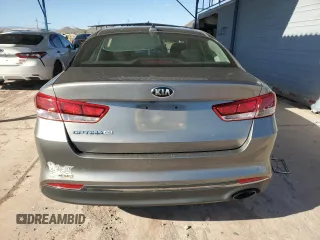 2018 Kia Optima LX with VIN 5XXGT4L34JG184071, listed as a Copart auction lot 49706515 with 129,464 mi miles and Salvage Title. Bid and sale history available at carsss.com. Image 6.