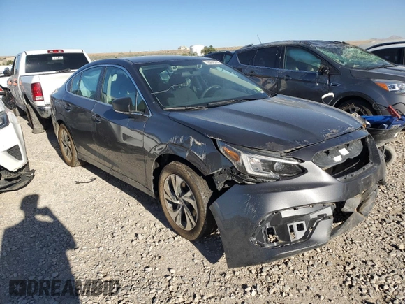 2022 Subaru Legacy with VIN 4S3BWAB68N3009629, listed as a Copart auction lot 68450574 with 22,245 mi miles and Salvage title. Bid and sale history available at DreamBid. Image 4.