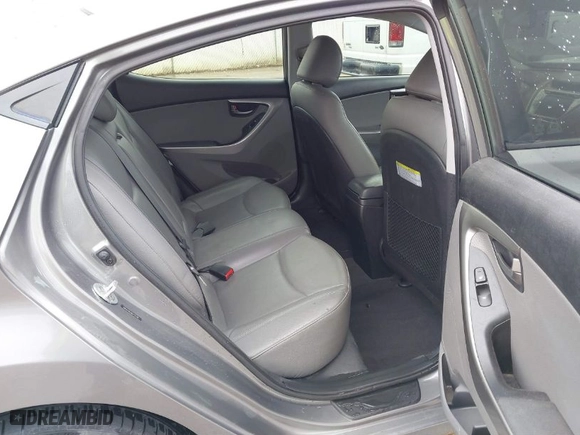 2013 Hyundai Elantra GLS PZEV with VIN 5NPDH4AE9DH421381, listed as a IAAI auction lot 41435537 with 253,528 mi miles. Bid and sale history available at carsss.com. Image 8.
