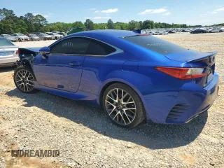 2016 Lexus RC 300 F Sport with VIN JTHSM5BC1G5001302, listed as a Copart auction lot 53040725 with 75,711 mi miles and Clean Title. Bid and sale history available at DreamBid. Image 2.