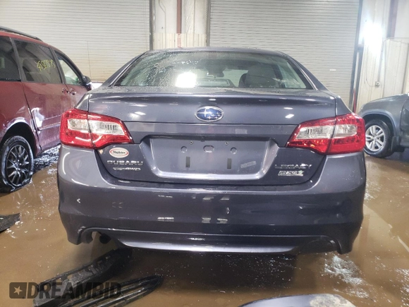 2017 Subaru Legacy with VIN 4S3BNAA65H3056609, listed as a Copart auction lot 48493375 with 109,287 mi miles and Salvage Title. Bid and sale history available at carsss.com. Image 6.