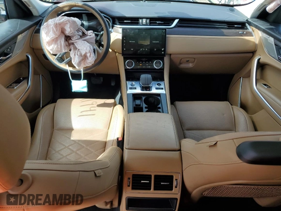 2022 Jaguar F-Pace S with VIN SADCJ2EXXNA698439, listed as a Copart auction lot 46642465 with 21,941 mi miles and Non repairable. Bid and sale history available at DreamBid. Image 8.