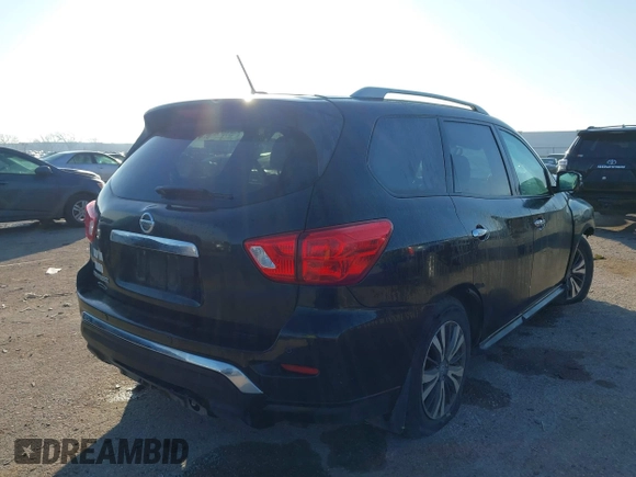 2017 Nissan Pathfinder SV z VIN 5N1DR2MM4HC648432, wystawiony jako IAAI lot #41238701 z przebiegiem 73 030 mil mil oraz . Historia ofert i sprzedaży dostępna na DreamBid. Obrazek 4.