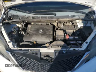 2012 Toyota Sienna SE with VIN 5TDXK3DC3CS226145, listed as a Copart auction lot 45966605 with 225,739 mi miles and Salvage Title. Bid and sale history available at carsss.com. Image 12.