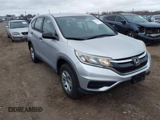 2016 Honda CR-V LX with VIN 5J6RM4H31GL089775, listed as a IAAI auction lot 41914450 with 168,631 mi miles. Bid and sale history available at carsss.com. Image 1.