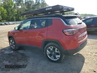 2018 Jeep Compass Limited with VIN 3C4NJDCB5JT281286, listed as a Copart auction lot 56836325 with 64,833 mi miles and Salvage title. Bid and sale history available at DreamBid. Image 2.