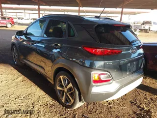 2018 Hyundai Kona Ultimate with VIN KM8K53A51JU097785, listed as a IAAI auction lot 41311804 with 94,446 mi miles. Bid and sale history available at carsss.com. Image 3.