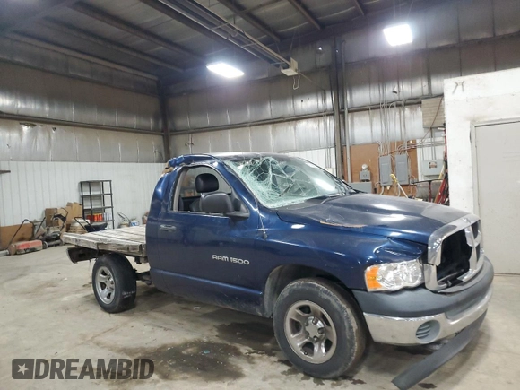 2004 Dodge 1500 ST with VIN 1D7HA16K44J241001, listed as a Copart auction lot 42458605 with Not Provided miles and Salvage Title. Bid and sale history available at DreamBid. Image 4.