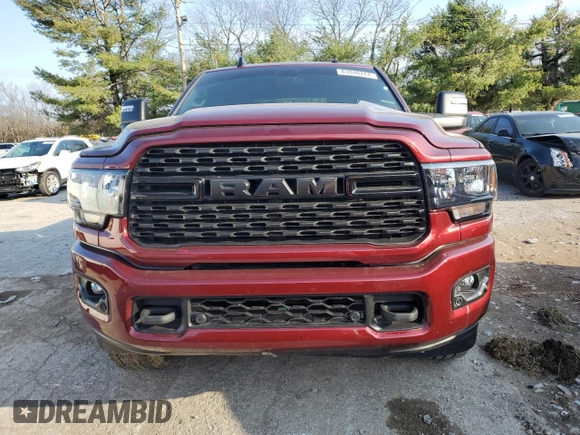 2023 Ram 2500 Big Horn with VIN 3C6UR5DJ9PG527653, listed as a Copart auction lot 83048244 with 21,000 mi miles and Salvage Title. Bid and sale history available at carsss.com. Image 5.
