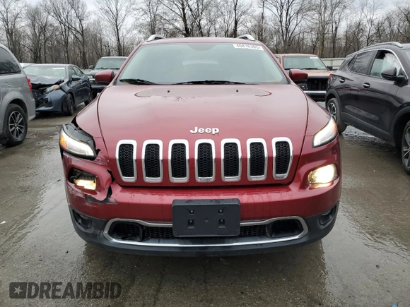2016 Jeep Cherokee Limited with VIN 1C4PJMDS4GW175874, listed as a Copart auction lot 46816385 with 119,699 mi miles and Salvage Title. Bid and sale history available at DreamBid. Image 5.