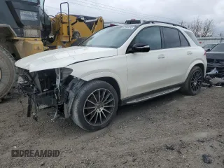 2022 Mercedes-Benz GLE 350 z VIN 4JGFB4KE6NA769958, wystawiony jako Copart lot #47945235 z przebiegiem 37 547 mil mil oraz Szkoda całkowita • Salvage title. Historia ofert i sprzedaży dostępna na DreamBid. Obrazek 1.