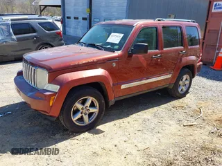 2008 Jeep Liberty Limited with VIN 1J8GN58K08W160433, listed as a IAAI auction lot 41975324 with 200,492 mi miles and . Bid and sale history available at carsss.com. Image 2.