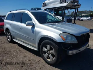2010 Mercedes-Benz GL 450 with VIN 4JGBF7BE6AA589281, listed as a IAAI auction lot 42055449 with 192,070 mi miles and . Bid and sale history available at DreamBid. Image 1.