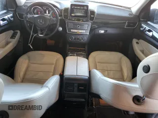 2017 Mercedes-Benz GLS 450 with VIN 4JGDF6EE2HA857803, listed as a Copart auction lot 63474225 with 83,823 mi miles and Salvage title. Bid and sale history available at DreamBid. Image 8.