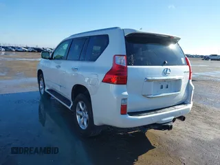 2013 Lexus GX 460 with VIN JTJBM7FX2D5062502, listed as a IAAI auction lot 41137201 with 206,735 mi miles and . Bid and sale history available at DreamBid. Image 3.