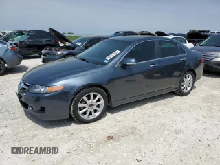 2007 Acura TSX Navi with VIN JH4CL96907C016737, listed as a Copart auction lot 50712935 with 154,717 mi miles and Salvage Title. Bid and sale history available at carsss.com. Image 1.