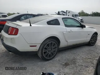 2010 Ford Mustang GT with VIN 1ZVBP8CH1A5115616, listed as a Copart auction lot 54581115 with Not Provided miles and Clean Title. Bid and sale history available at carsss.com. Image 3.