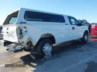 2013 Ford F-150 XL with VIN 1FTNF1CF0DKF81570, listed as a IAAI auction lot 41421397 with 135,378 mi miles. Bid and sale history available at carsss.com. Image 4.