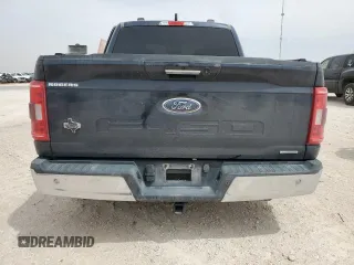 2023 Ford F-150 XL with VIN 1FTFW1E83PFB53217, listed as a Copart auction lot 50497895 with 43,095 mi miles and Salvage Title. Bid and sale history available at carsss.com. Image 6.