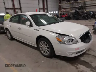 2011 Buick Lucerne CXL with VIN 1G4HC5EM3BU120207, listed as a IAAI auction lot 41514668 with 106,760 mi miles. Bid and sale history available at carsss.com. Image 1.