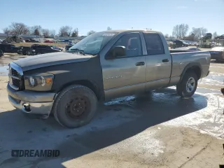 2006 Dodge 1500 SLT with VIN 1D7HA18266S604912, listed as a Copart auction lot 46534875 with 151,969 mi miles and Salvage Title. Bid and sale history available at carsss.com. Image 1.