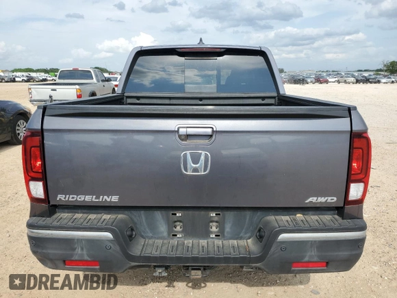 2019 Honda Ridgeline RTL-E с VIN 5FPYK3F78KB026960, выставлен на аукционе Copart как лот 52106125 с пробегом 42 092 миль миль и Чистый • Clean title. История ставок и продаж доступна на DreamBid. Изображение 6.